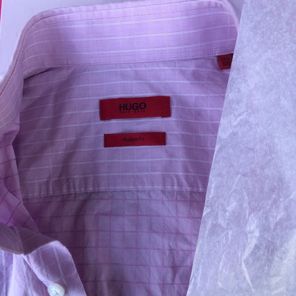 Hugo Boss, Dress Shirt , Size 15.5, 32/33
